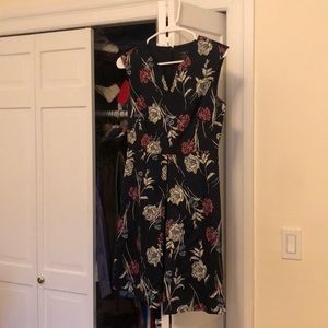 Ann Taylor Floral Pattern Dress